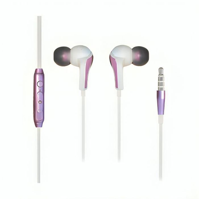 Écouteurs Super Bass de haute qualité intra-auriculaires - ROSE - GJ-376