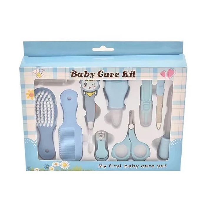 Kit de soins pour bébé prêt à l’emploi  Ensemble de santé et de toilettage 10 en 1