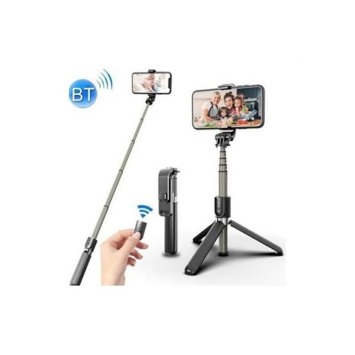 Tripod Selfie Stick Aluminum Alloy Foldable Bluetooth
