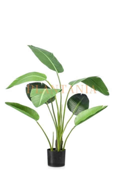 Plante artificielle bananier 140 cm-sans pot.