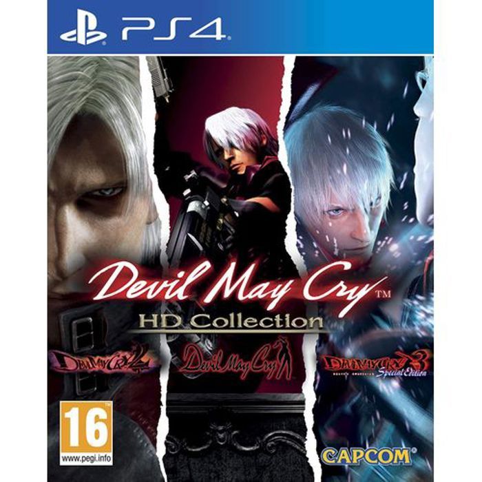 Collection HD Devil May Cry - Capcom - PS4 - Multicolore - 3 jeux inclus - Compatible PS4