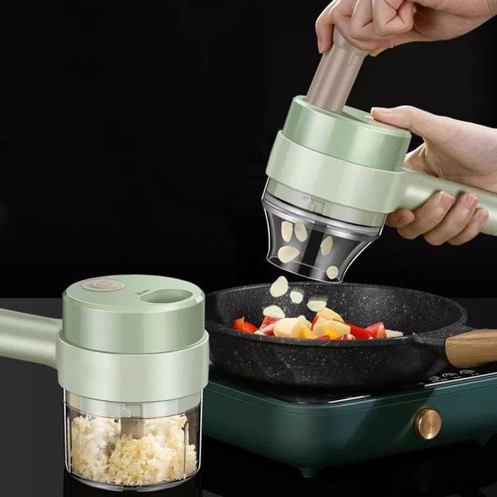 coupe-légumes électrique portable 4 en 1 broyeur Mini Hachoir à légumes - viande