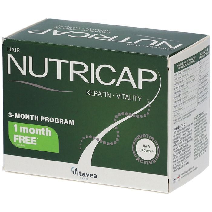 Vitavea Nutricap Kératine Vitalité 90 capsules