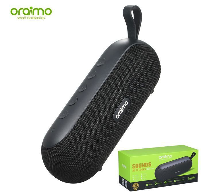 ENCEINTE PORTABLE ORAIMO Portable extérieur fête sans fil colonne pilule Bluetooth USB haut-parleur Radio basse puissance