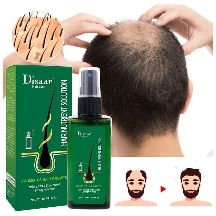 Disaar – huiles essentielles en Spray pour la croissance des cheveux, 120ML, traitement pour la perte de cheveux,