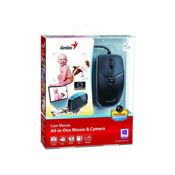 Genius Cam Mouse-avec intégré 2.0M 720P HD camera