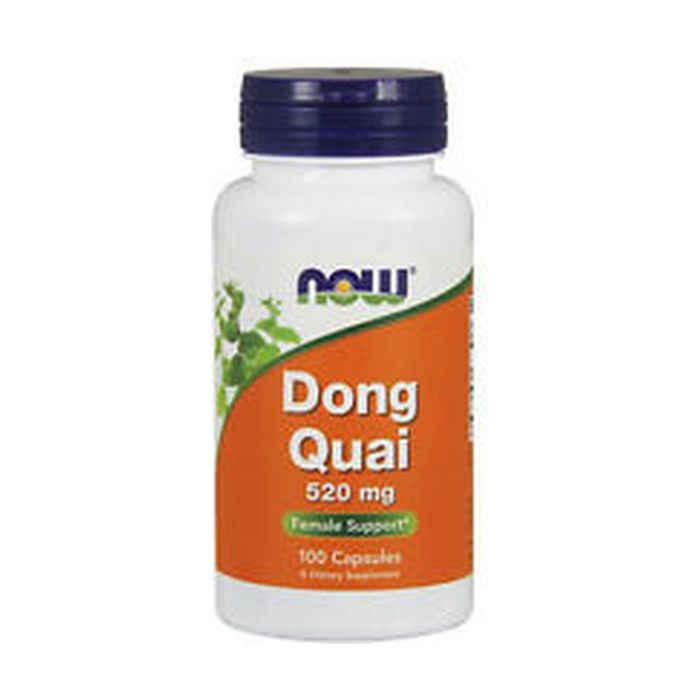 NOW FOODS Dong Quai 520mg (Soutien féminin) 100 Gélules Végétariennes