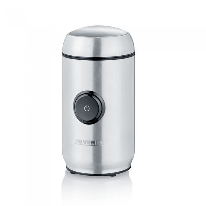 Moulin à café - Severin - KM3879 - 50 g - Inox - 150 W - Argent