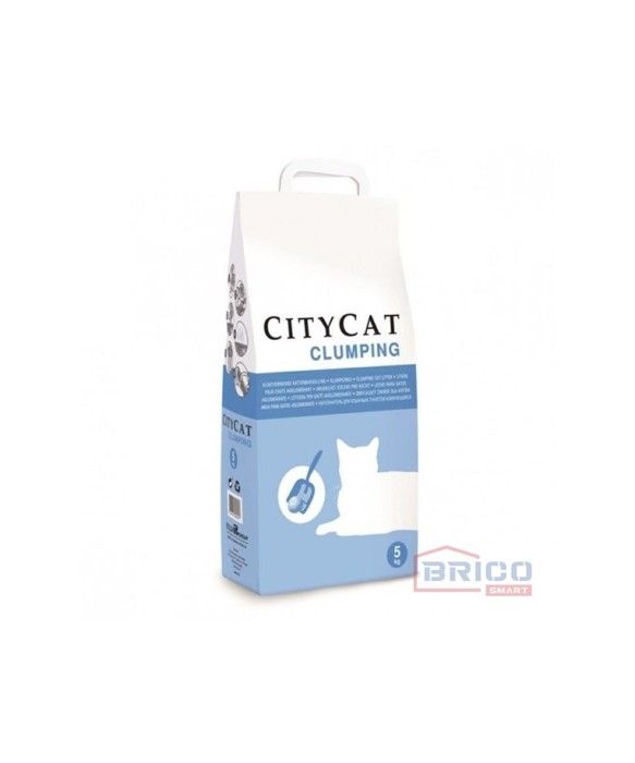 Litière pour chat Citycat Clumping (5kg)