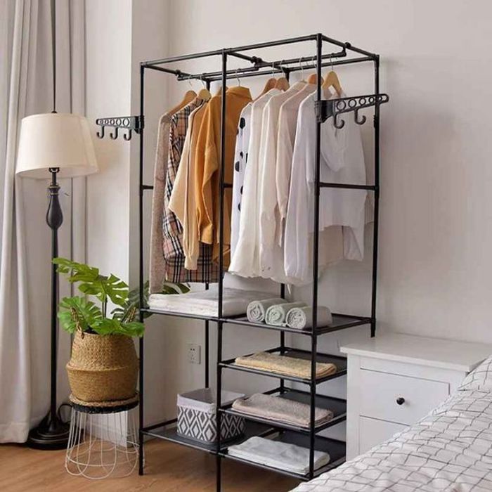 Armoire portable pour un rangement chic 108x45x173cm