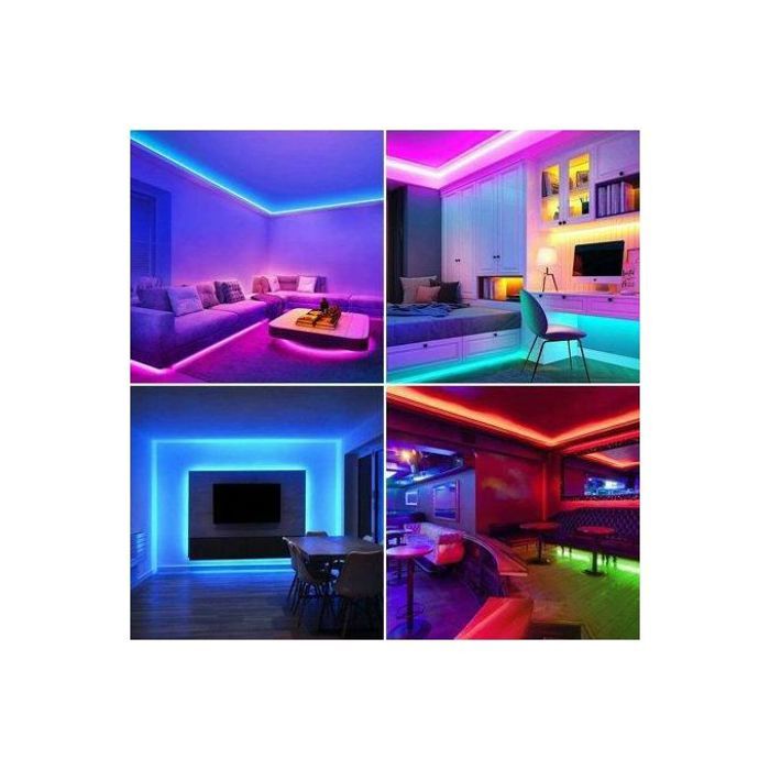 Barre lumineuse LED - RGB - Bluetooth - Flexible - Contrôle USB - 5V