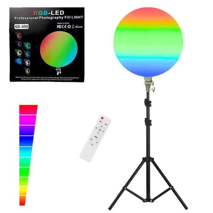 Lampe LED - GENERIC - GS-450 - 45cm - RGB - Télécommande incluse