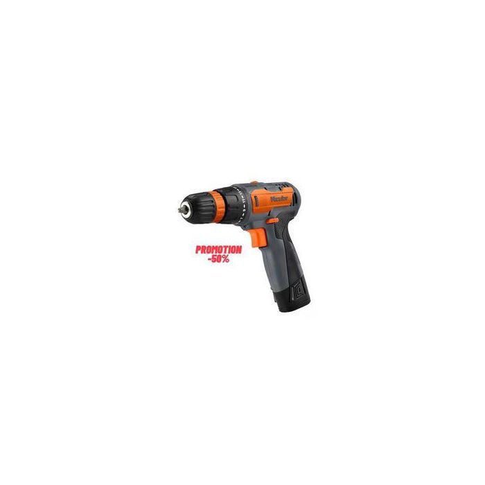 Visseuse deviseuse sans fil - Kzubr - 12 V - Batterie lithium - Noir - Protection électrique