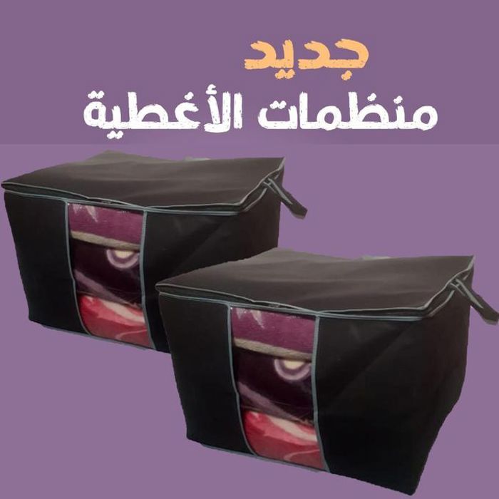 Sacs de Rangement - GENERIC - Lot de 2 - Tissu non tissé - Couleur Orange - Mixte