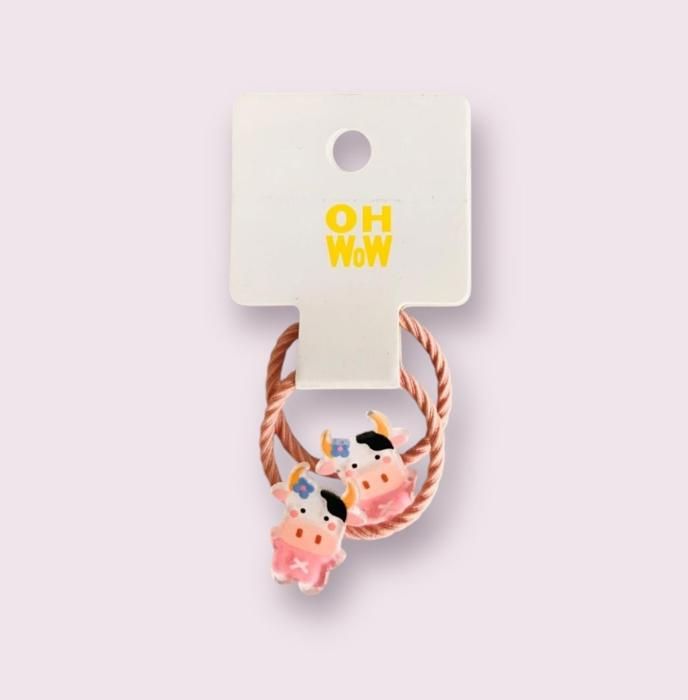 Cartoon girl children's rubber band-2pcs - 3