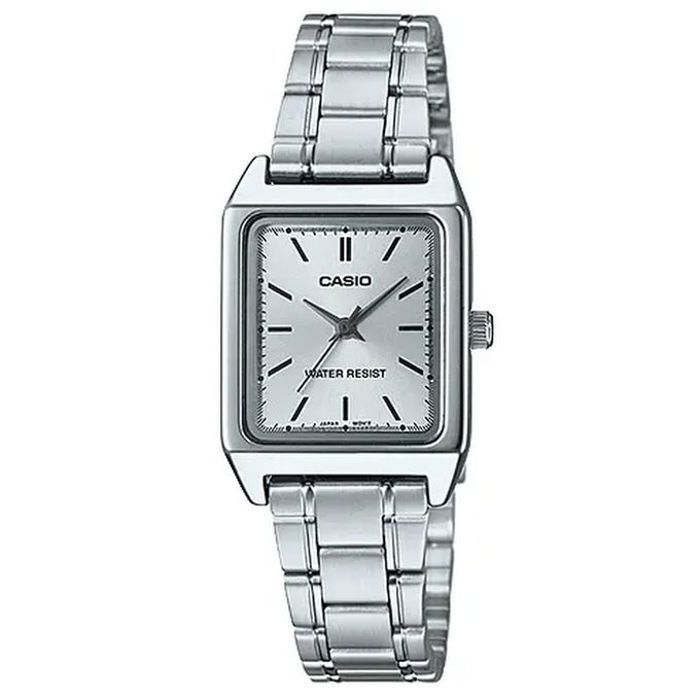 Montre Femme - CASIO - Silver Edge - Acier Inoxydable - Verre Minéral - Étanchéité 5 Atm