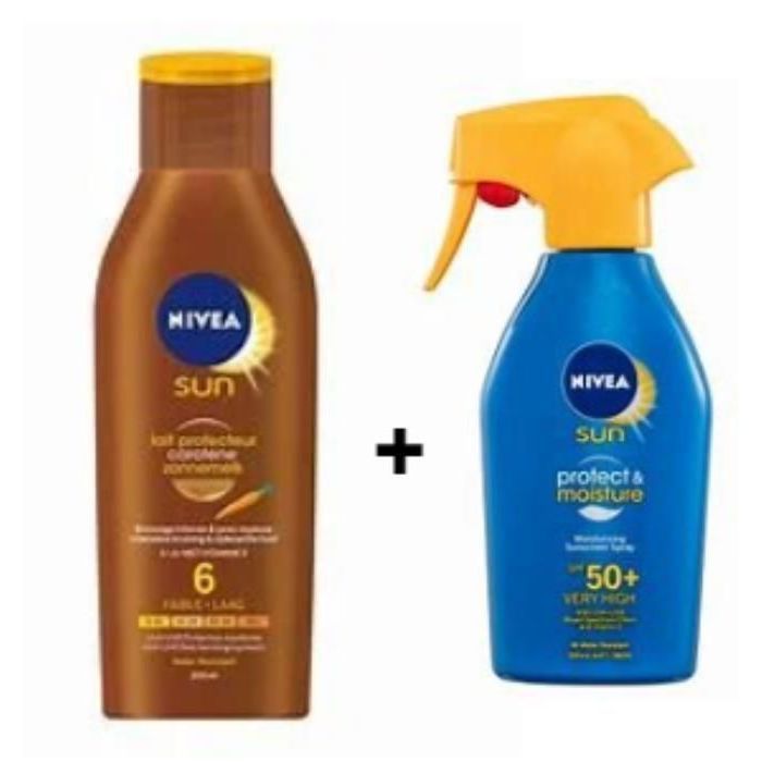 LOT TRIGGER 270ML + LAIT CAROTENE 200ML