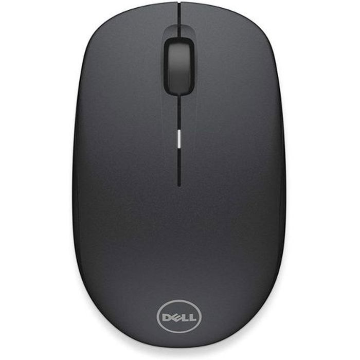 Souris sans fil - DELL - WM126 - Ergonomique - 3 boutons cliquables - Connexion fiable