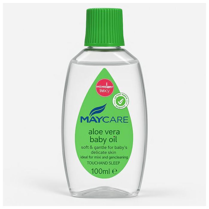 Maycare Huile Bébé à l’Aloe Vera - (100 ml)