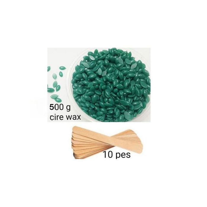CIRE FILM CHAUD POUR DEPILATION 500 GR VERT