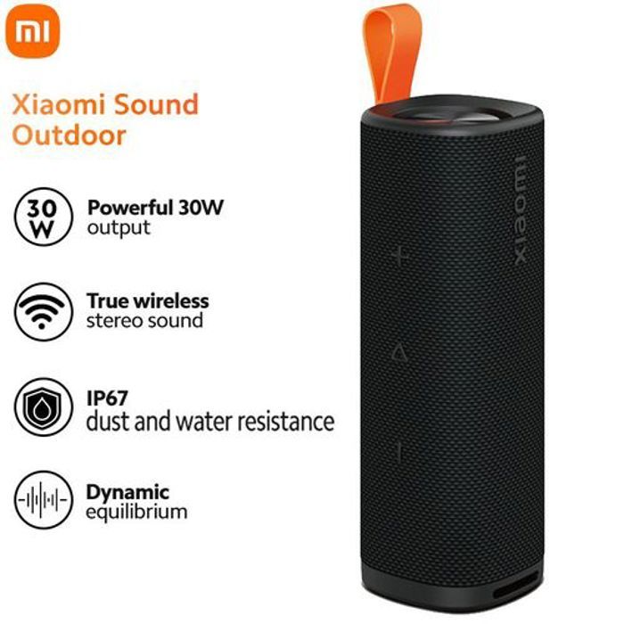 Enceinte Bluetooth - XIAOMI - Sound Outdoor - 30W - IP67 - Autonomie 12h