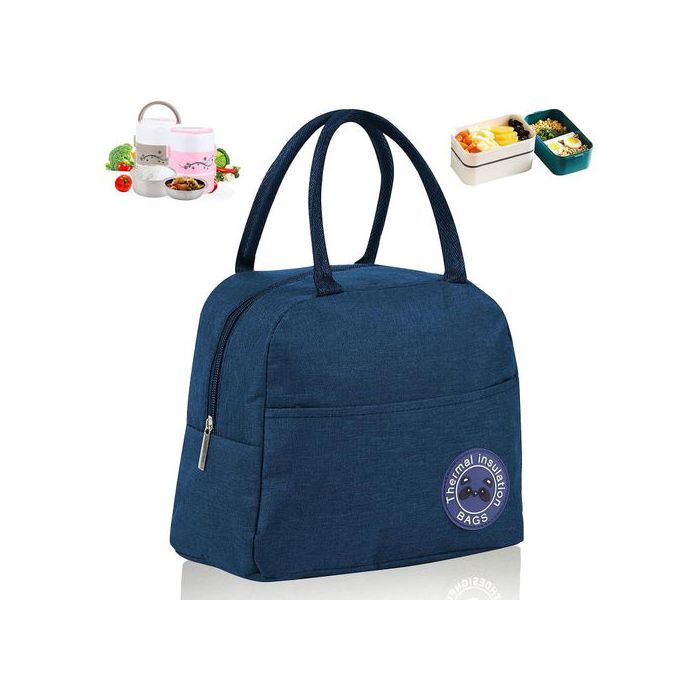 Sac à Déjeuner Isolé Léger,Porte-Bento Portable pour le Travail, l'École  les Pique-niques en Plein Air