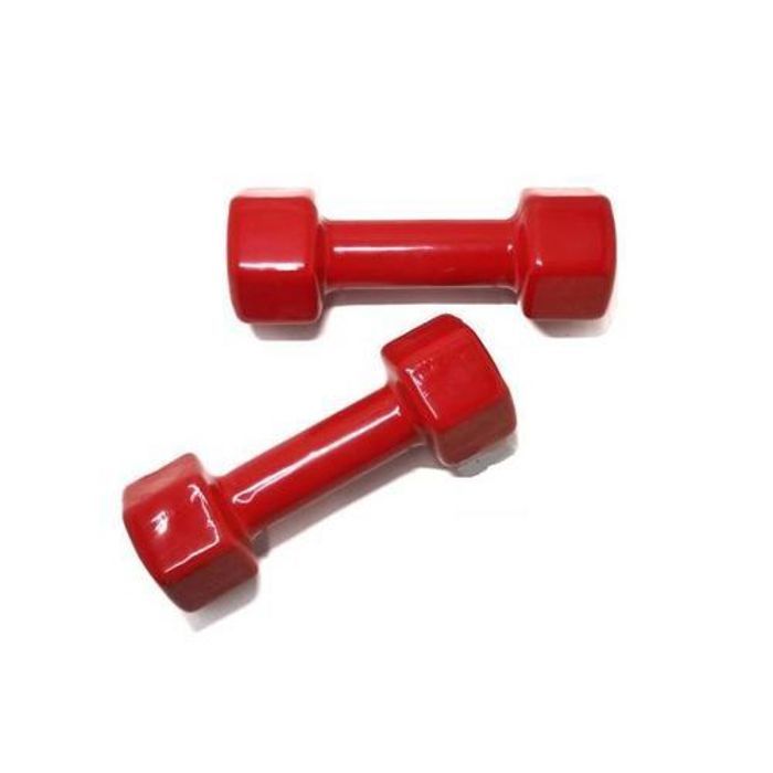 Haltères en Néoprène Paire d'haltères de 2 x 1kg