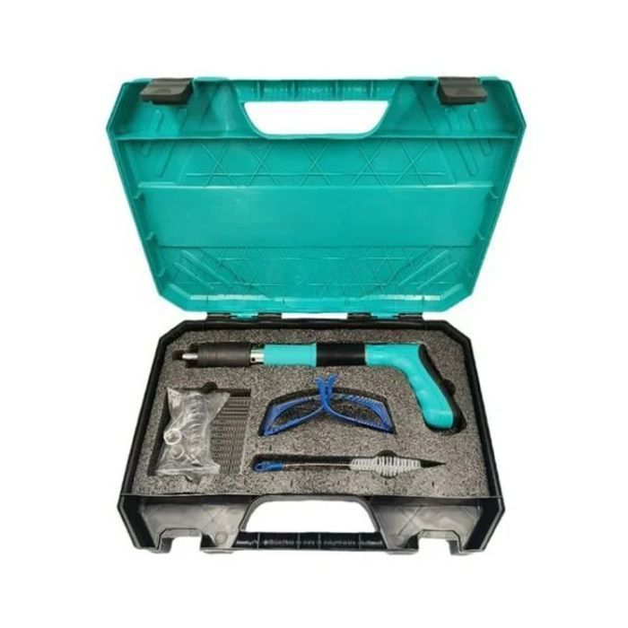 pistolet à clous pneumatique est une alternative au marteau et à la perceuse électrique, outil de fixation murale pour la maison