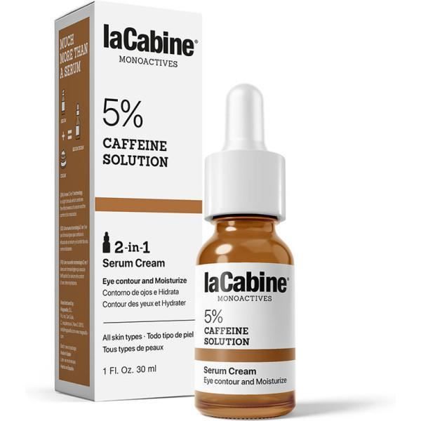 Sérum pour la peau - La Cabine - Monoactives - 5% Caffeine Solution - Cream - 30 Ml - Unisex