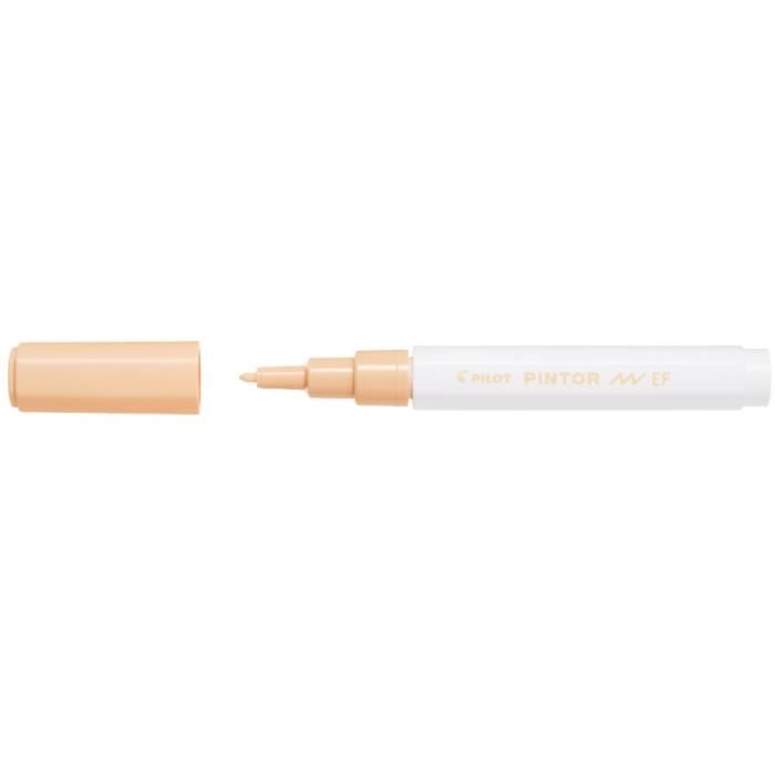 Feutre Peinture Pintor de Pilot - Pointe Extra-fine - Plusieurs coloris disponibles Orange Pastel