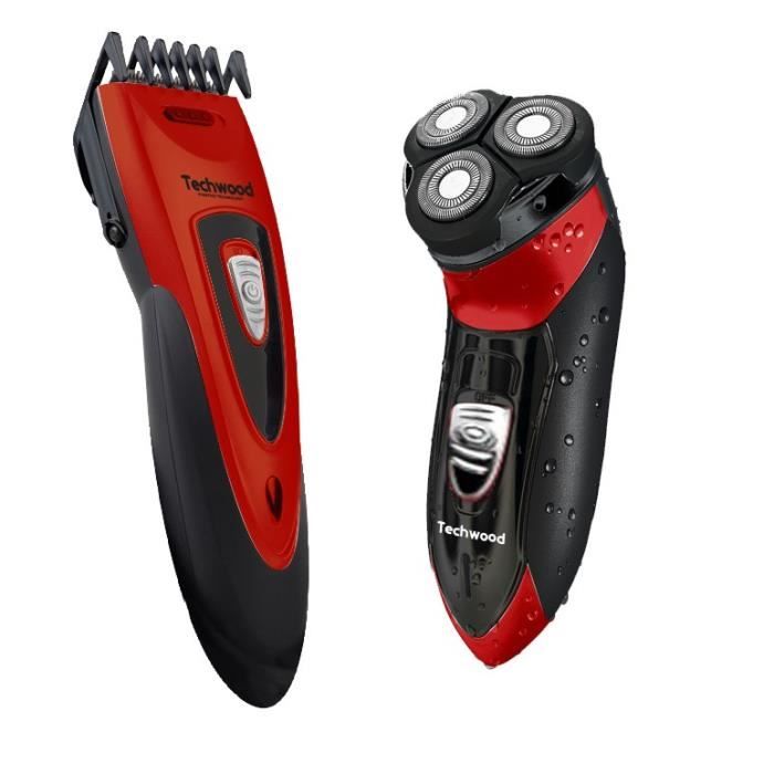 Rasoir et tondeuse rechargeable Techwood TCO-­2555