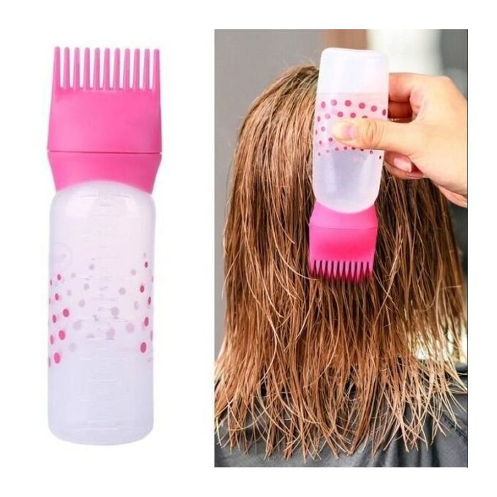Applicateur de teinture, capillaire rechargeable peigne de distribution pour salon