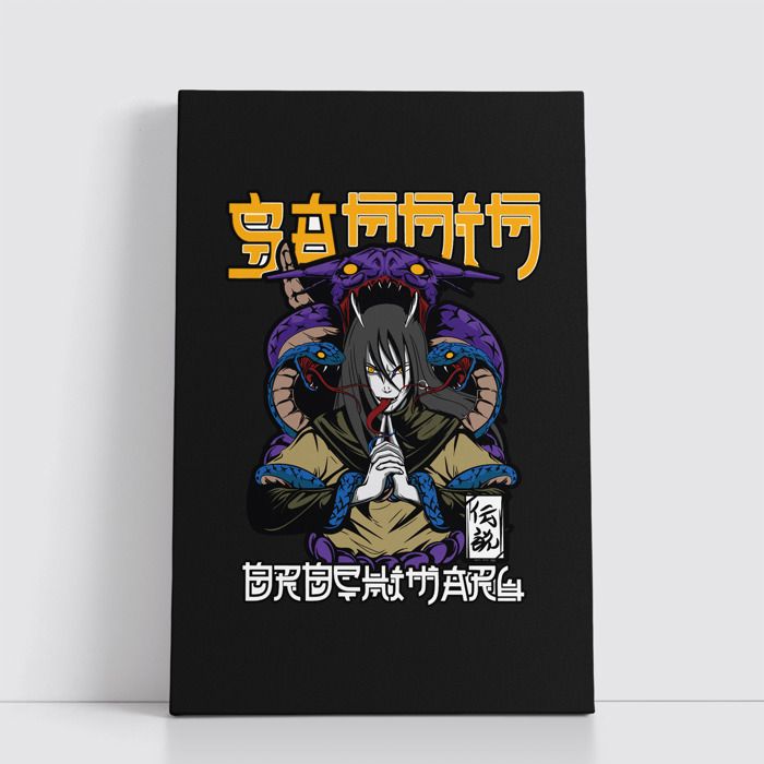 Tableau decoratif sur Toile 25x40 cm Anime attack on titan - one piece - Naruto - death note - Jujutsu Kaisen - Spy x Family 796