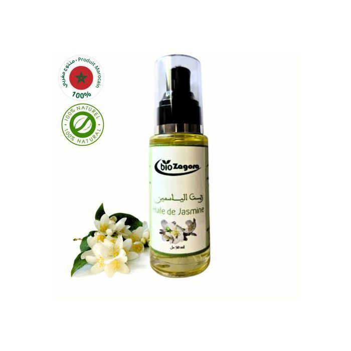 Huile Végétale de Jasmine - Naturel - 50ml - Apaisante - Hydratante - Régénérante