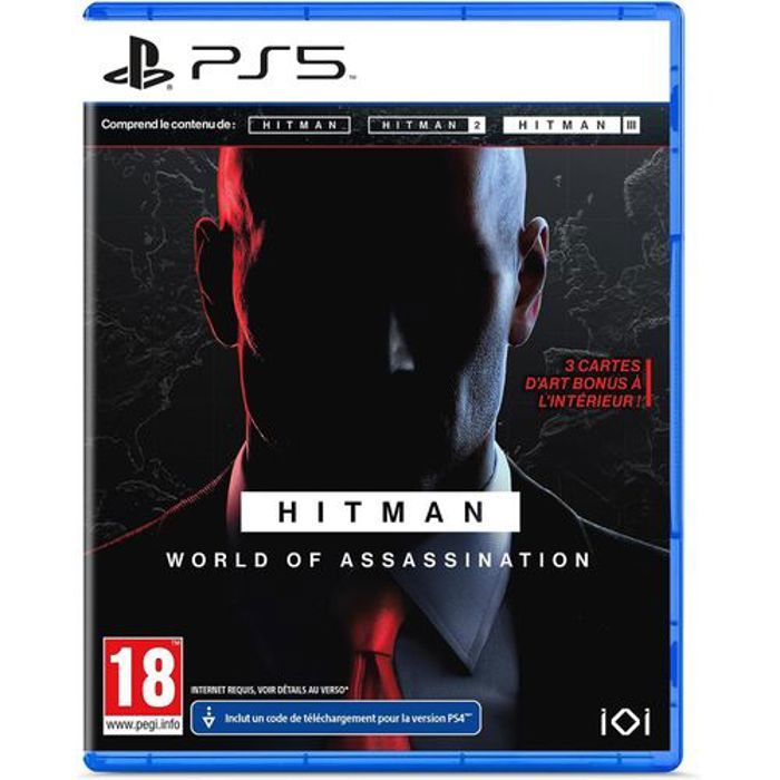 Jeu Vidéo - Playstation - Hitman World Of Assassination - PS5 - Multicolore - Aventure d'espionnage