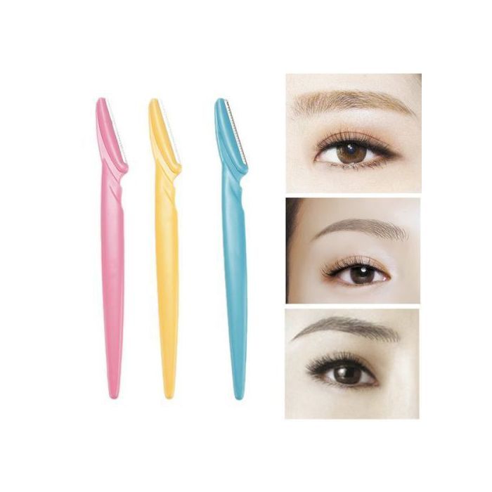 3 pcs rasoirs pour sourcils