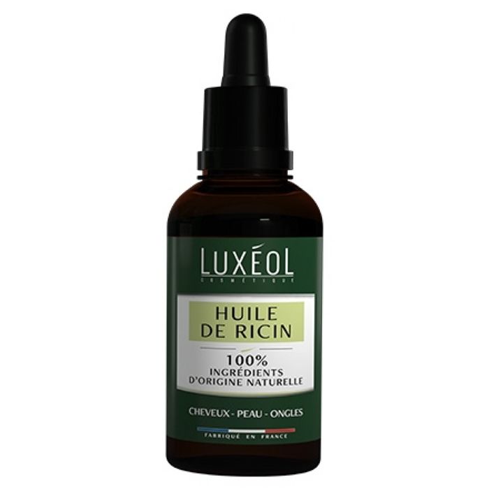 Huile - Luxeol - Ricin - 50Ml - 100% d'ingrédients naturels - Nourrissant