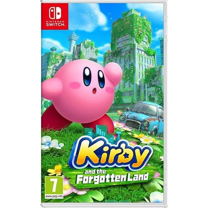 Jeu vidéo - NINTENDO SWITCH - Kirby et le monde oublié - Aventure 3D - Coopération à deux - Nouveaux pouvoirs