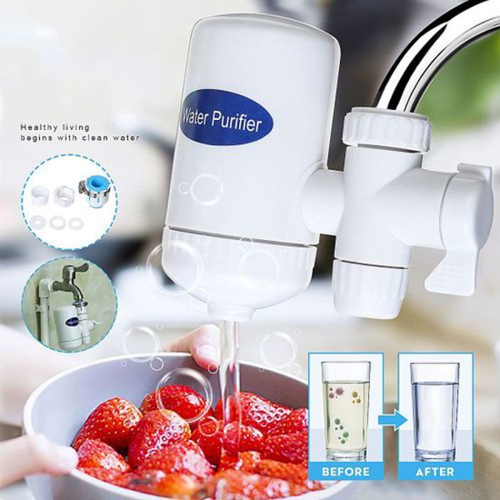 Purificateur d’eau Robinet // purificateur avec filtre en céramique // Cartouche purifiée