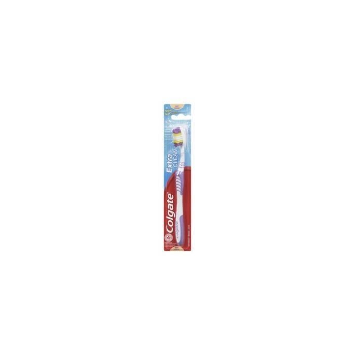 COLGATE - Brosse à dents -  Extra Clean - couleur aléatoire
