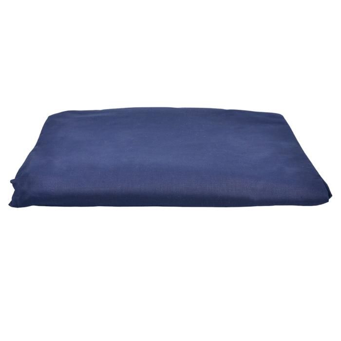 DRAP HOUSSE POLYCOTTON 180x200 BLEU MARINE