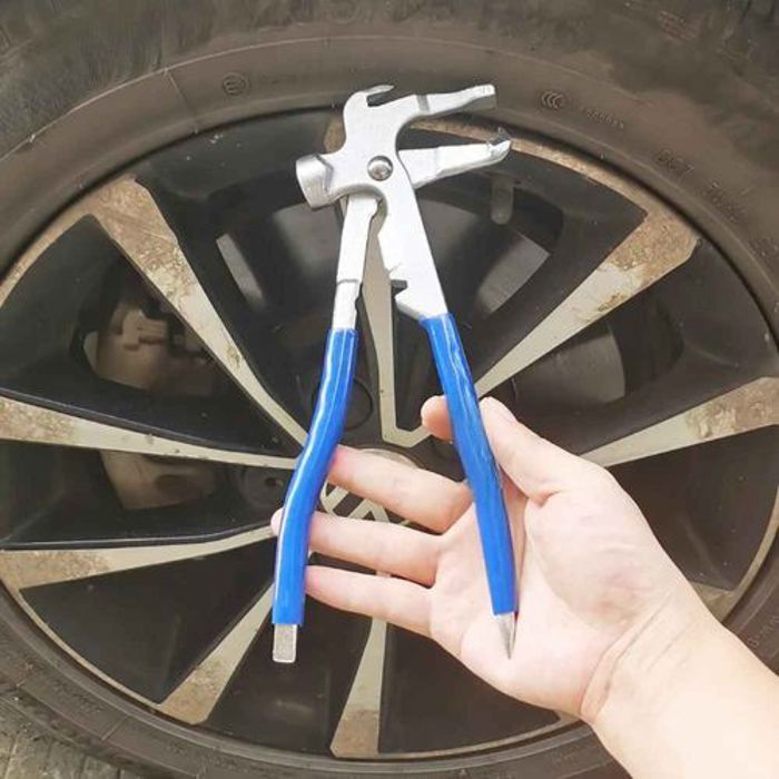 Pince masse équilibrage de roues
