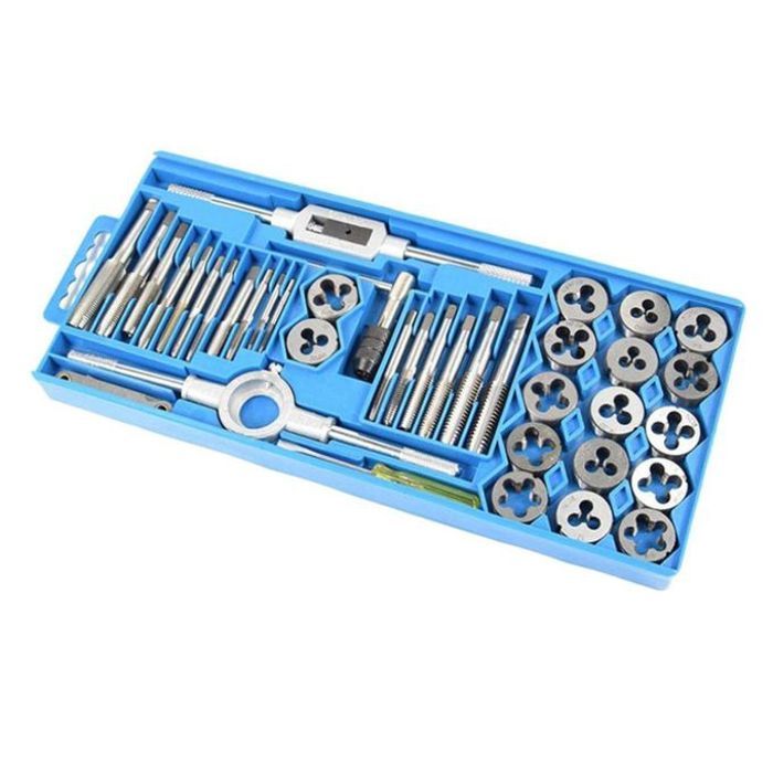 Kit de Filetage Complet - Non spécifié - 40 Outils - Précision - Durabilité - Facilité d'utilisation