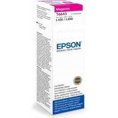 Cartouche jet d'encre EPSON T6643 - Magenta - Pour Epson L imprimantes - 70 ml