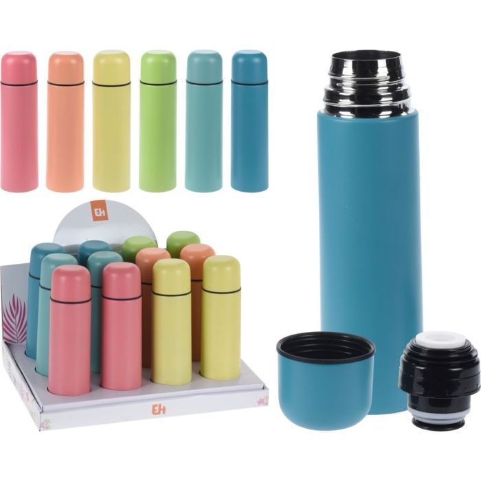 Bouteille d'eau - THERMOS - Isotherme 500 ml - Acier inoxydable - Couleur bleue - Mixte