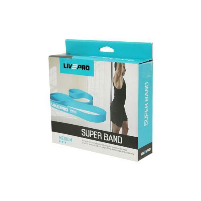 SUPER RESISTANCE Loop Band PRO Medium 16KG - 40KG - Bleu