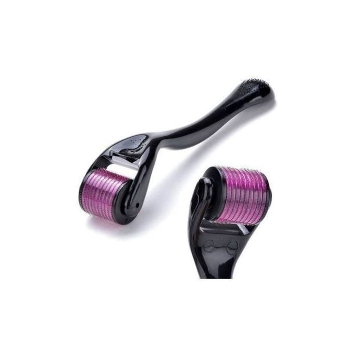 Derma Roller : Anti-Cicatrices d'Acné & Anti-Cellulite - Peau Lisse & Radieuse - Micro-Aiguilles 0.5 mm Titane