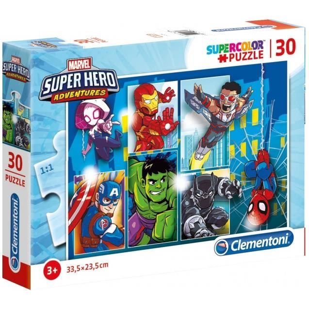 Clementoni puzzle Marvel Super Heroes 30 pièces