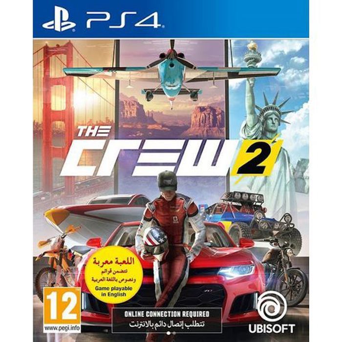 Jeu vidéo - UBISOFT - The Crew 2 - PS4 - Multicolore - Sports mécaniques - Monde ouvert