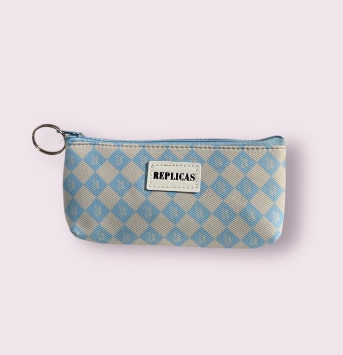 Color square plaid pencil case-A style - 4